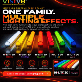 LED Contour Lighting: One Family, Multiple Lighting Effects